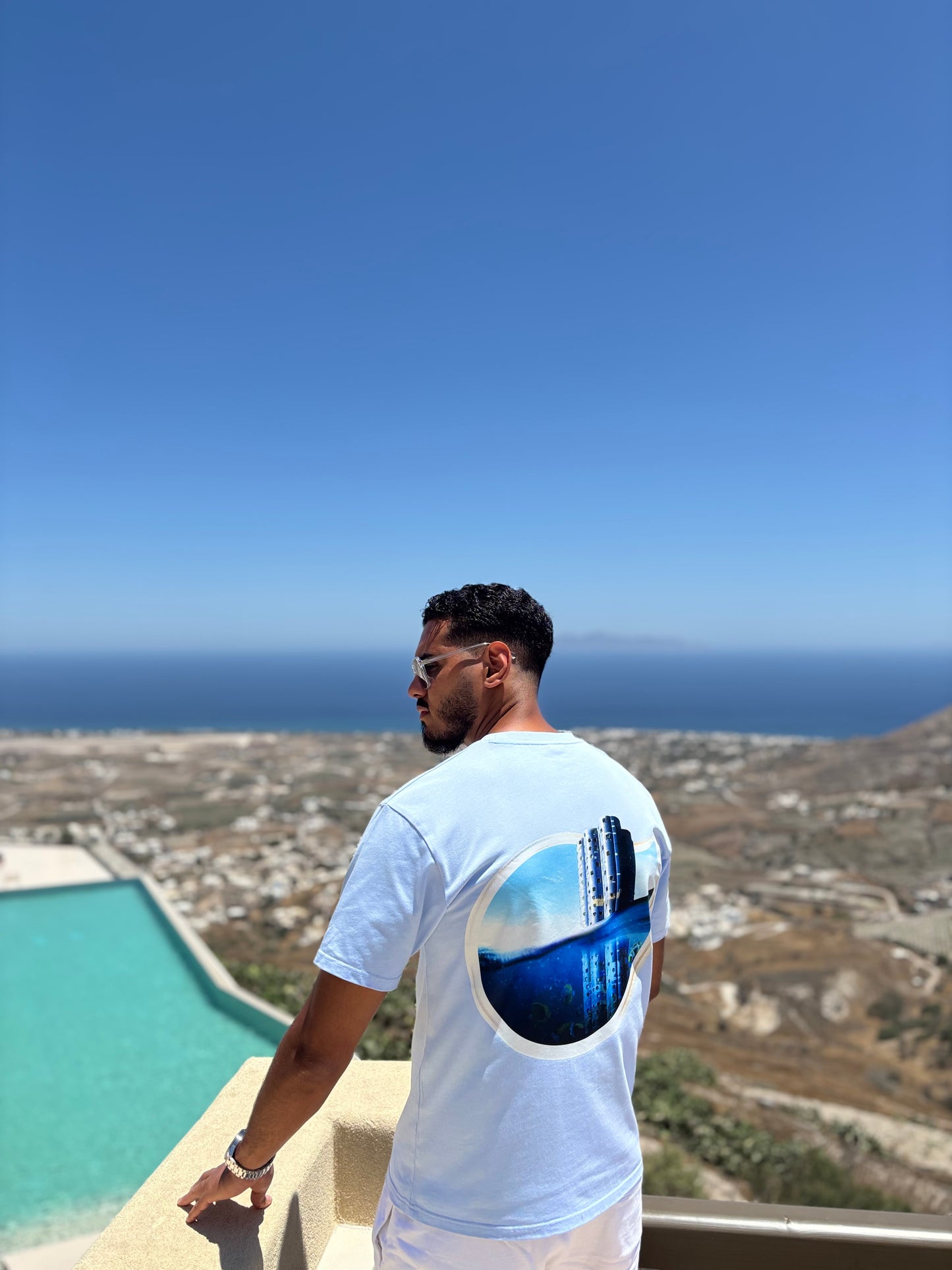 La tête sous l'eau - Bleu