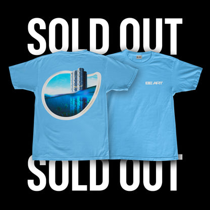 La tête sous l'eau - Bleu